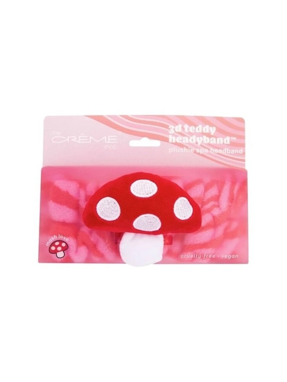 The Creme Shop 3D Teddy Headyband "Mush Love" NWT
